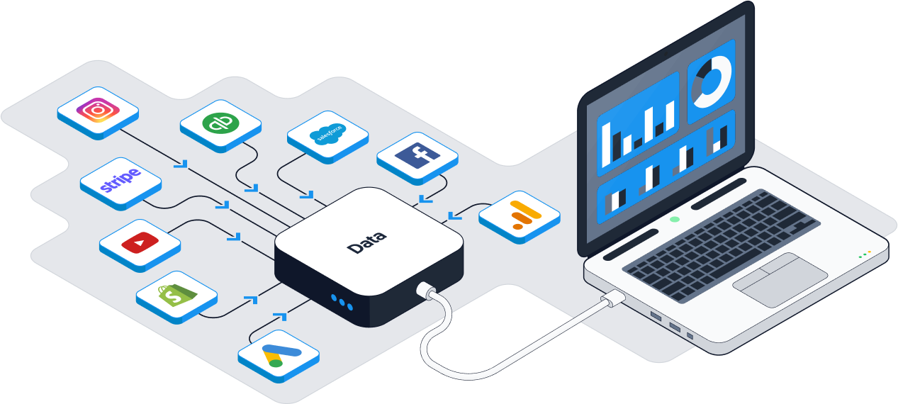 Data visualization, data to dashboards