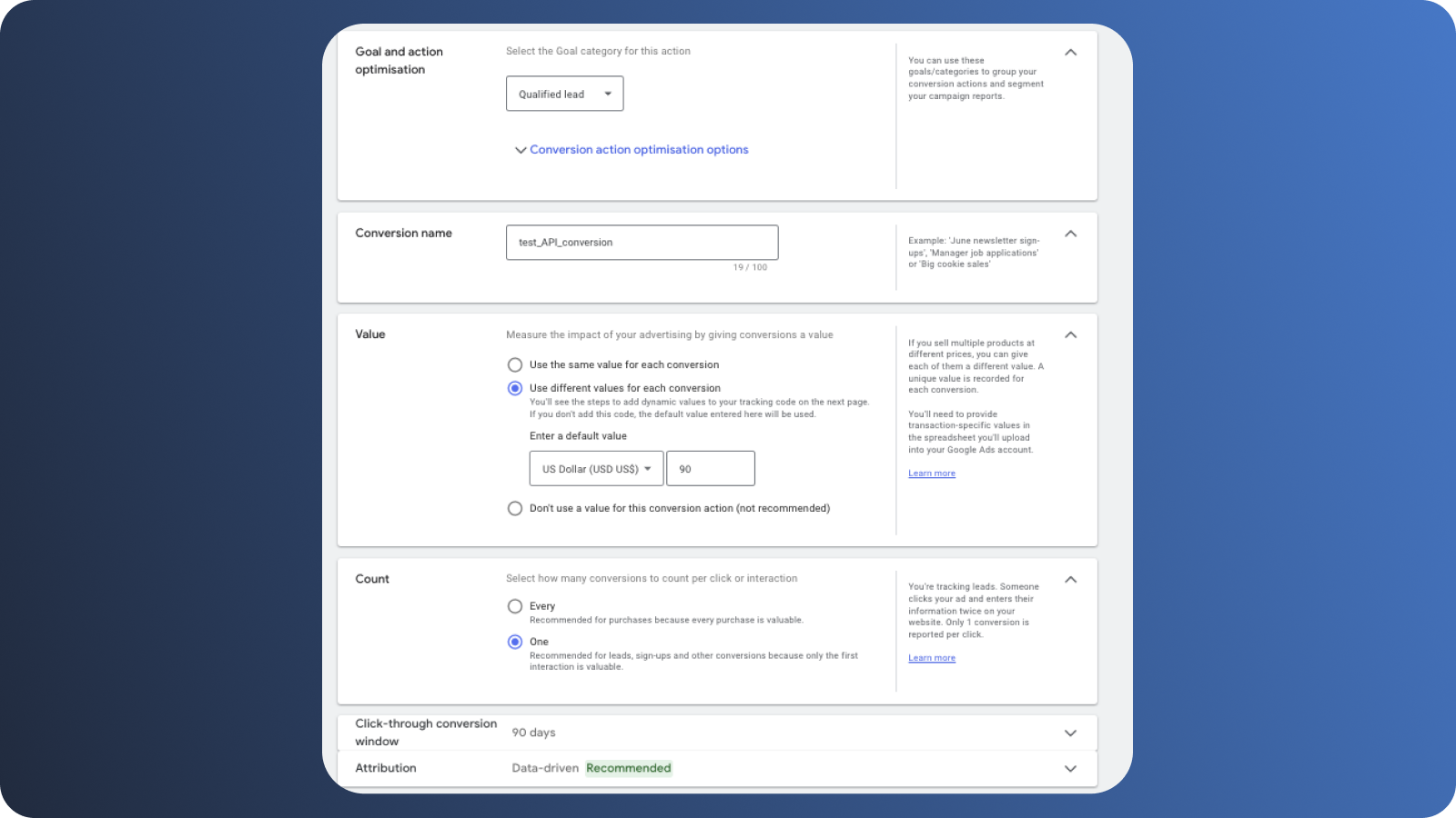 Offline conversion imports #4Create new conversion Google Ads #2