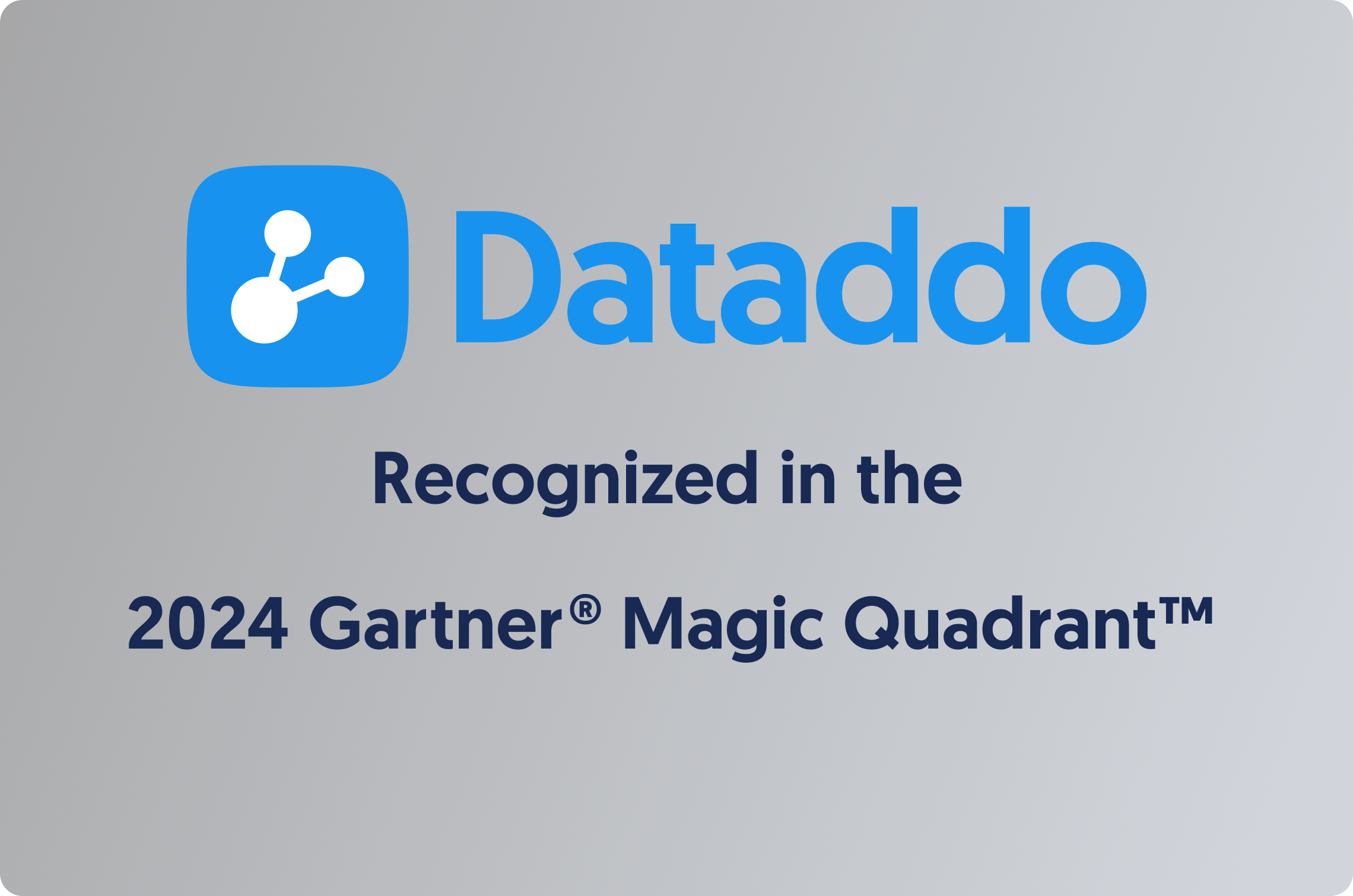 Dataddo Recognized in 2024 Gartner® Magic Quadrant™ for Data Integration Tools