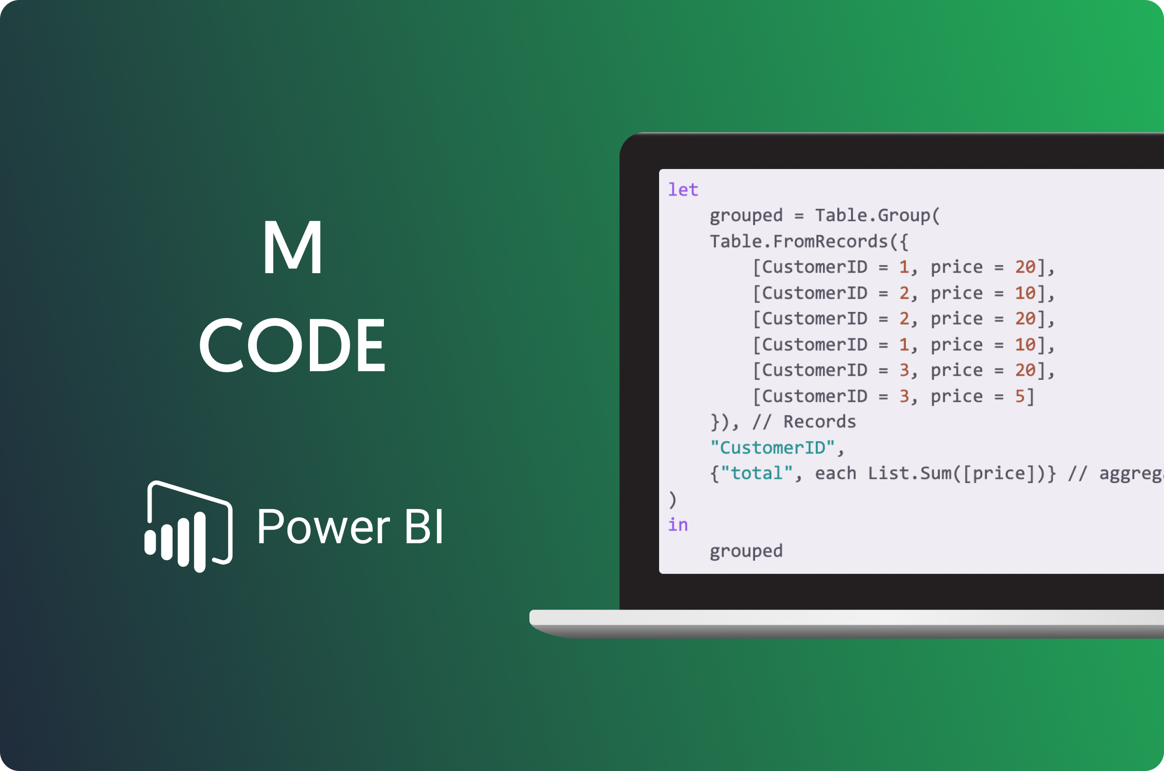 Guide To M Code in Power BI: A Power Query Formula Language