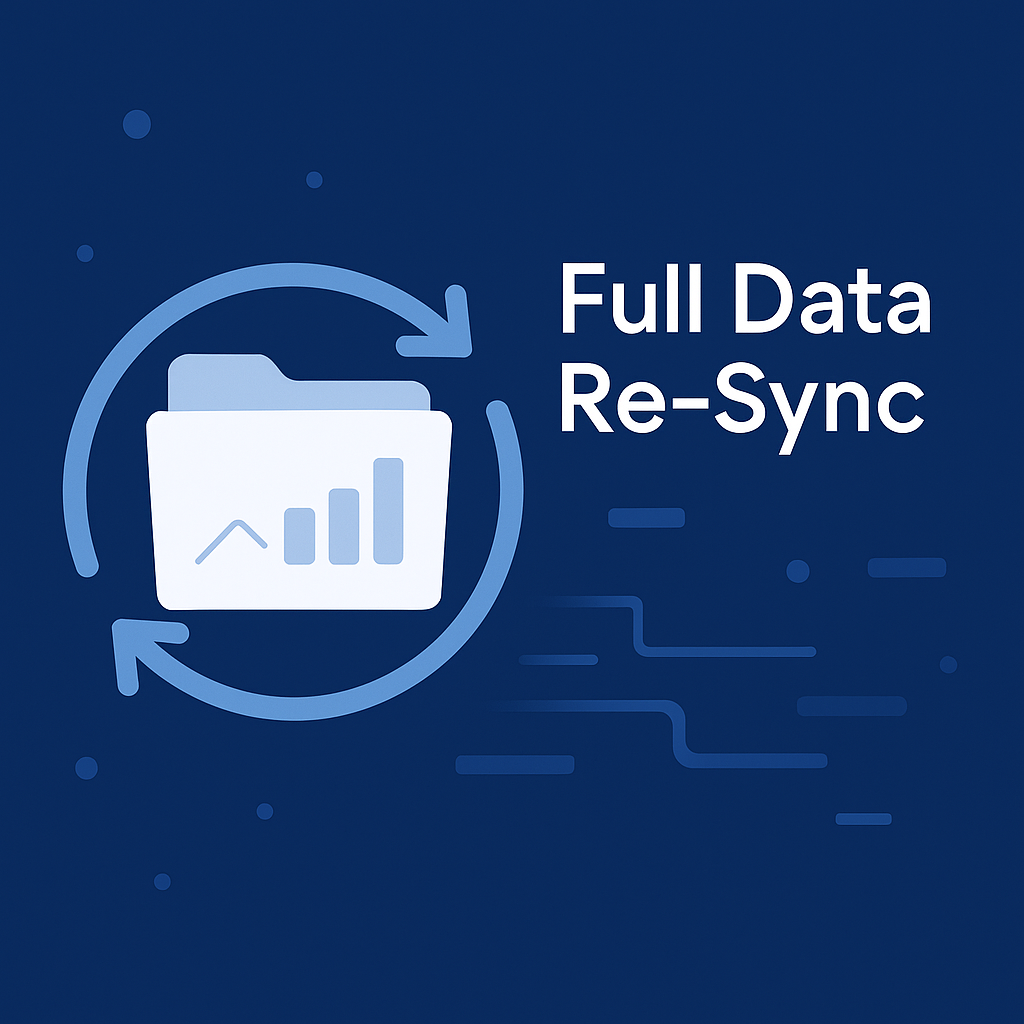 Never Lose a Byte: When and Why to Use Full Data Re-Sync