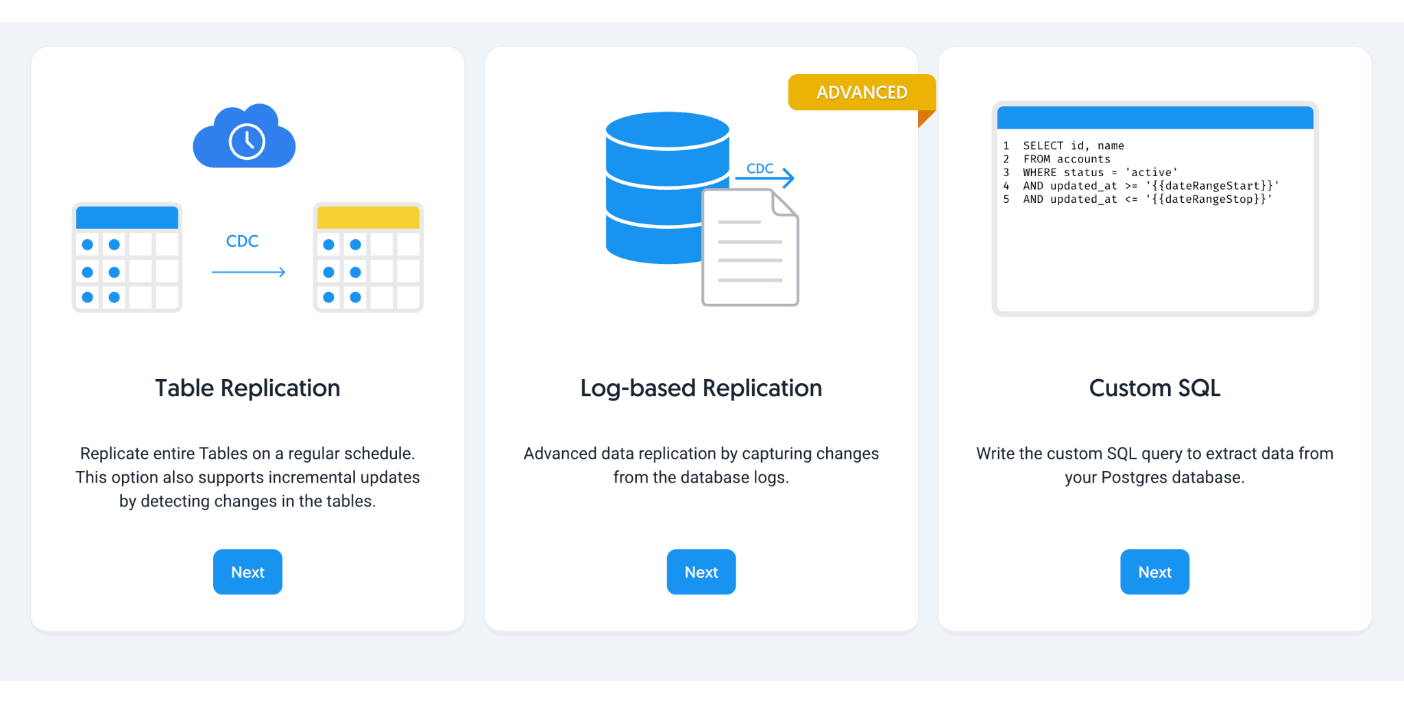 All-New Experience for Database Connectors